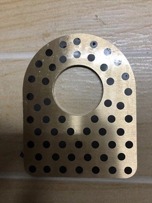 Wear Resistant Oilless Wear Plate For Assembly Line Non-Standard Good Load Capacity